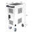 16-Compartment Removable Locking Charging Cabinet For Laptop, Chromebook-White-121226243