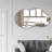 Ashane Asymmetrical Wall Mirror Metal Frame-1867955940-1839243839