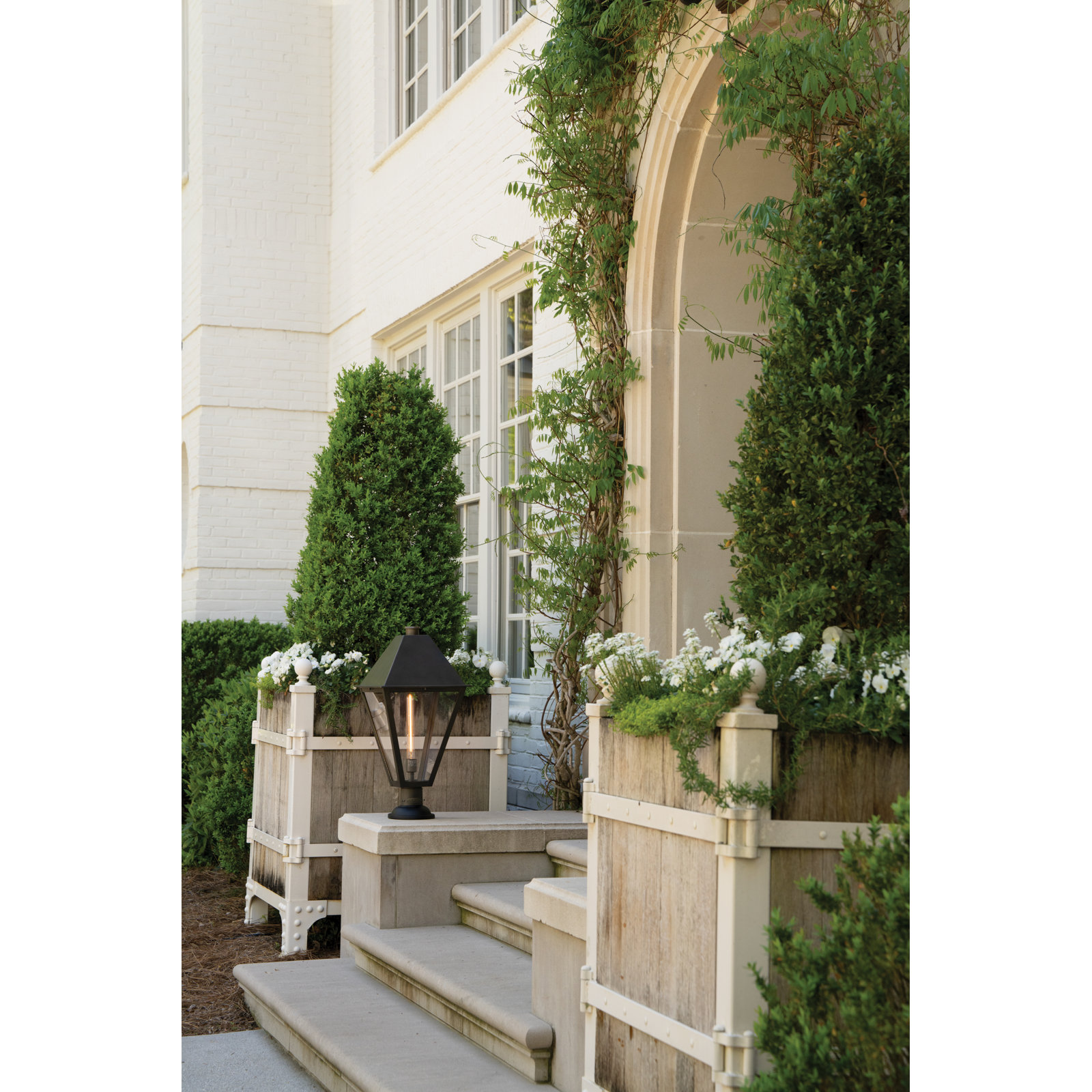 Endsley Outdoor Post Mount Lantern