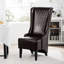 Fauteuil d'appoint à haut dossier 23,03 po, fauteuil à oreilles haut confortable-427849662