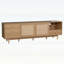 Console média moderne en bois