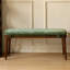 Banc rembourré vert noisette-275847423