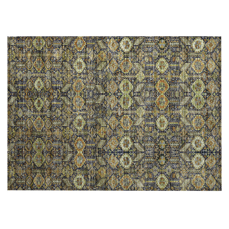 Belfast Washable Indoor / Outdoor Rug, Rectangle 1'8" x 2'6"