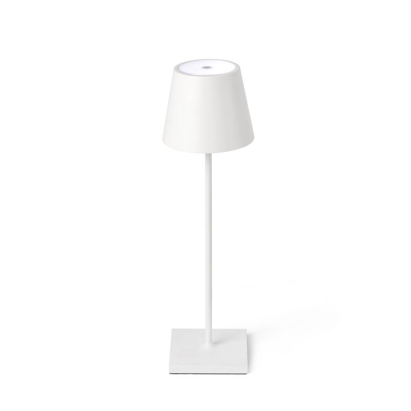 Gutierrez Metal Buffet Lamp, White