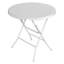 Table de banquet pliante ronde en plastique 31,5 po, portable pour les fêtes et les événements en plein air-135817906-122542383-130814959