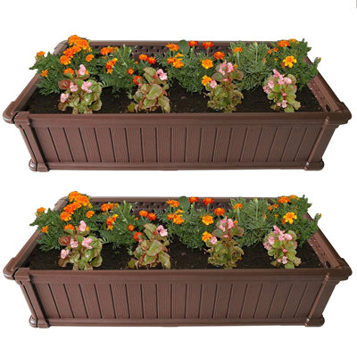 Lit de jardin surélevé en plastique Coen