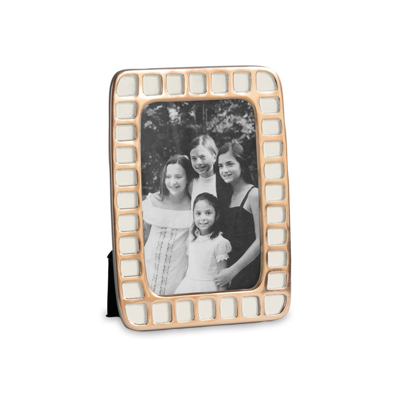 Cadre de mosaïque Encanto, Crème, L 5 po x H 7 po