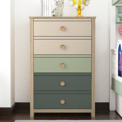 Bustillo 30.7'' Wide 5 -Drawer Chest