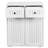 Laundry Cabinet ,with 2 Removable laundry basket  and 2 Drawers