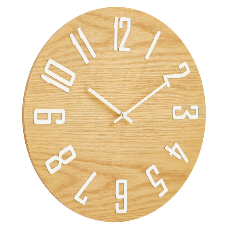 Jesstin Wood Wall Clock