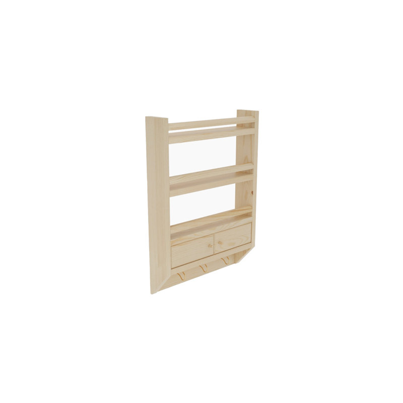 Locelso Wood Floating Shelf