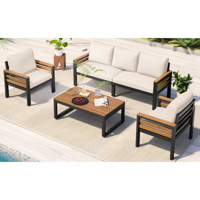 Patio Sectional Set