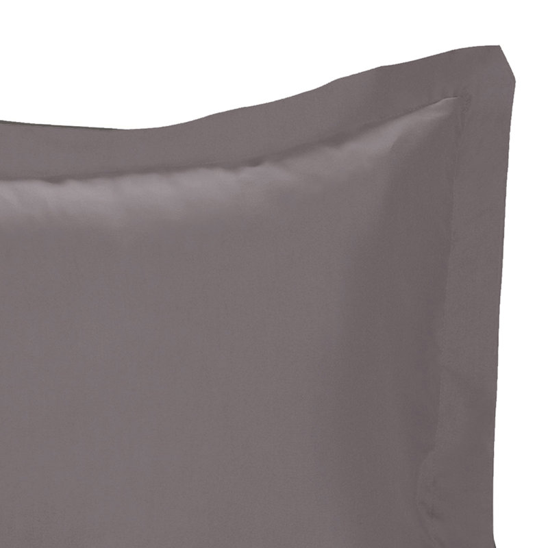 Cotton Sham Set, Gray