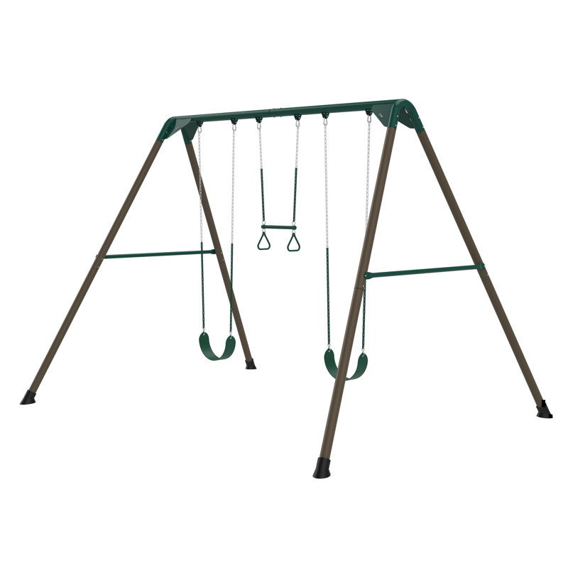 Metal 10 Ft Swing Set