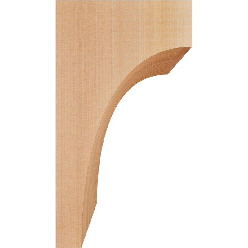 Huntington Corbel, H 10 po x l 5,5 po x P 6 po, Lisse, Cèdre rouge