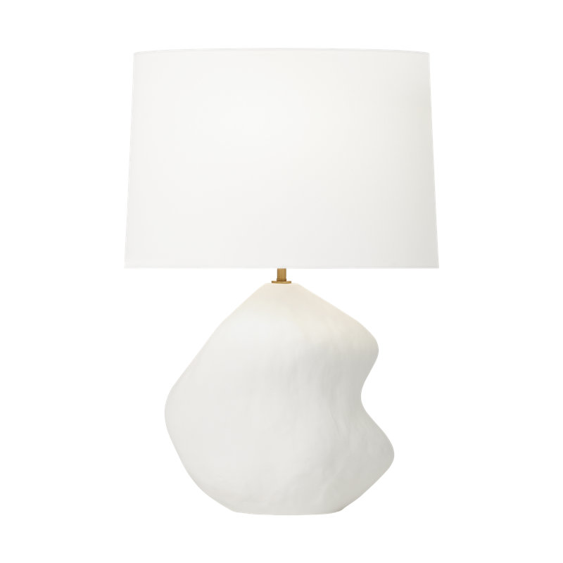 Pacheco Ceramic Table Lamp, Matte White
