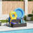 Vidaxl Poolside Float Storage Black PE Rattan Large Poolside Storage-116108623