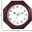 Horloge murale moderne en bois