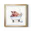 «Farm Tub Pig» - peinture encadrée-1026392860-1026392862