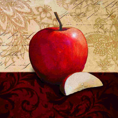 «Apple Spice», impression sur toile tendue