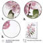 Dawyne Apple Blossom Elegance monochromatique sur toile-726657334-726657335