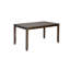Table de salle à manger en noyer 6, en bois rectangulaire pour 6 avec 4 chaises et banc, maison polyvalente, cuisine, pièce de salon en noyer, rembourré pouvant accueillir des personnes, bar élégant pour la maison,