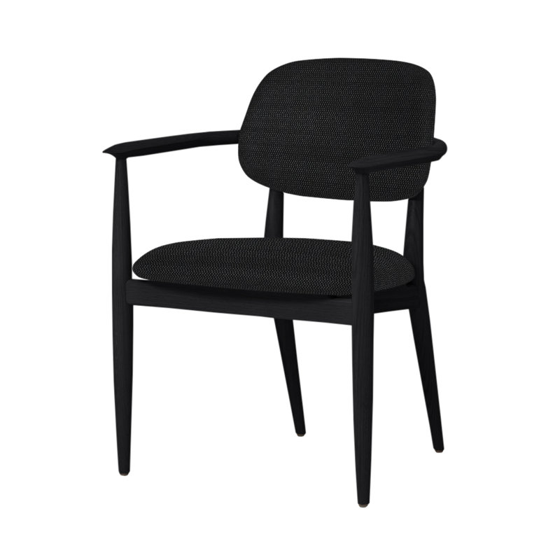 Slow Arm Chair, Onyx Oak, Manhattan 804