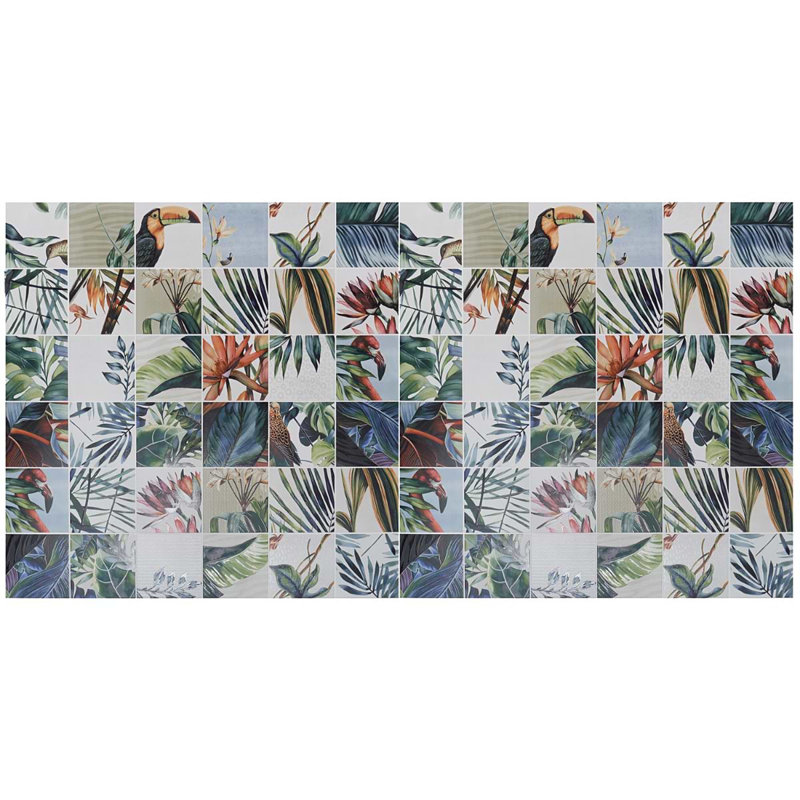 Angela Harris Wilder 7.87 In. X 7.87 In. Matte Porcelain Wall Tile (10.76 Sq. Ft. / Case)