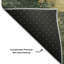 Tapis abstrait lavable à la machine de qualité supérieure Dahl AMF1072-2050503712
