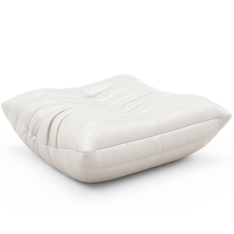 Landwehr Modular Lounge Ottoman Chair, White