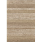 Harber Wool Abstract Area Rug in Brown