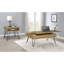 Table basse à plateau relevable