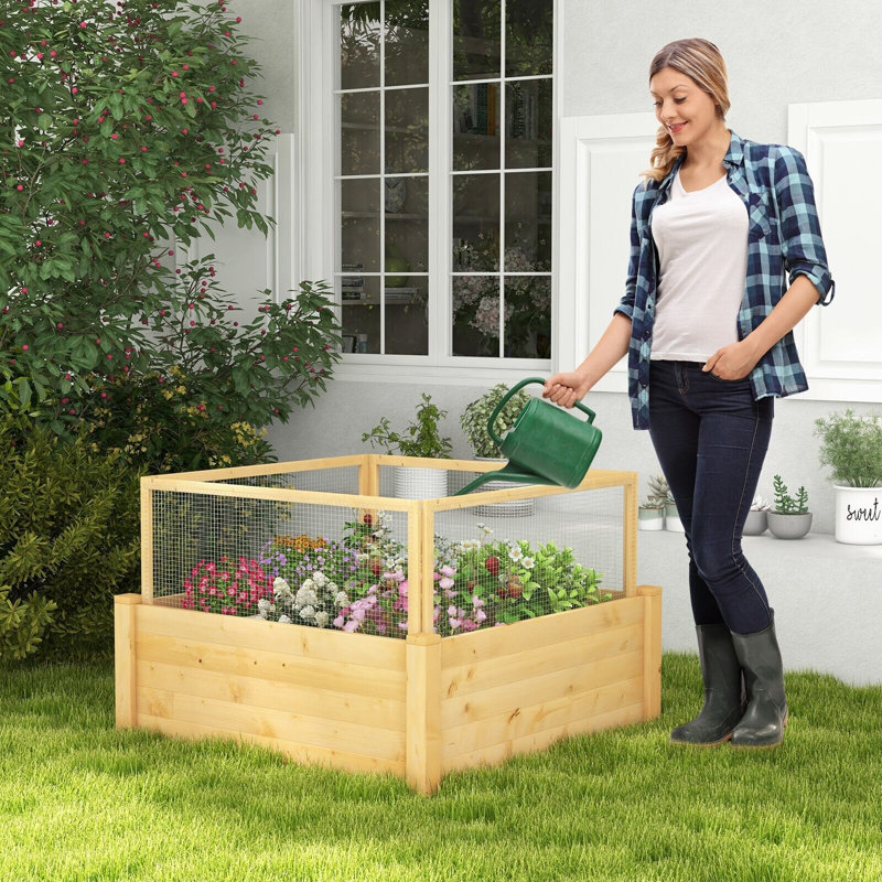 Cameisha Wood Planter Box