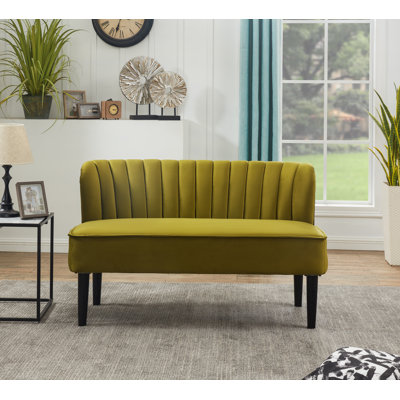 Georgio 2 Seater Velvet Loveseat