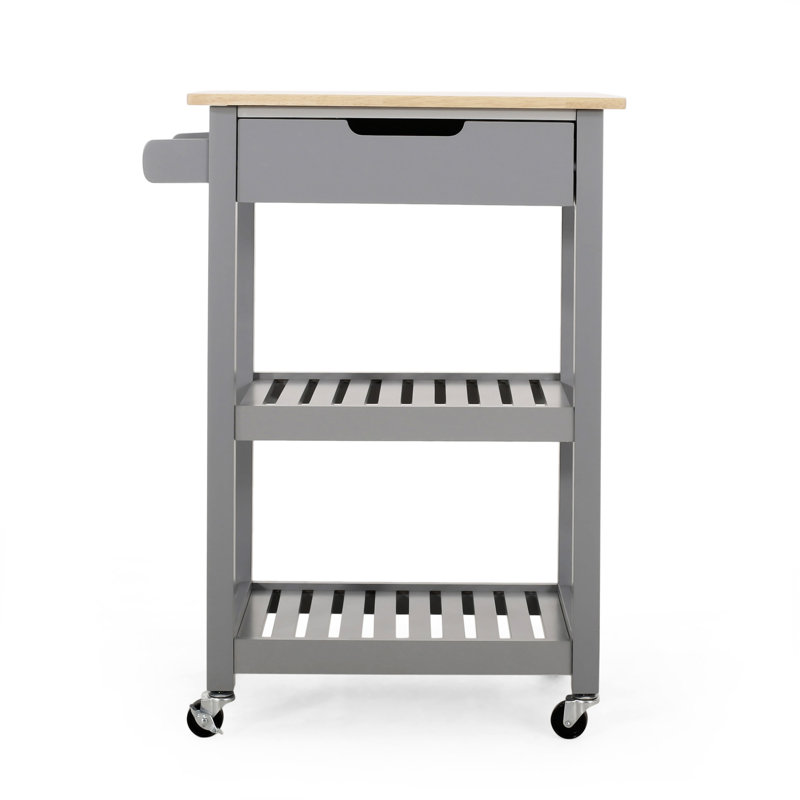 Kitchen Cart(No Include Stool), Gray