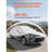 Silver Full Car Cover, Polyester All Weather Automotive Cover Category, Uv Protection Windproof Elastic Hem, Storage Bag Outdoor Indoor-123378306