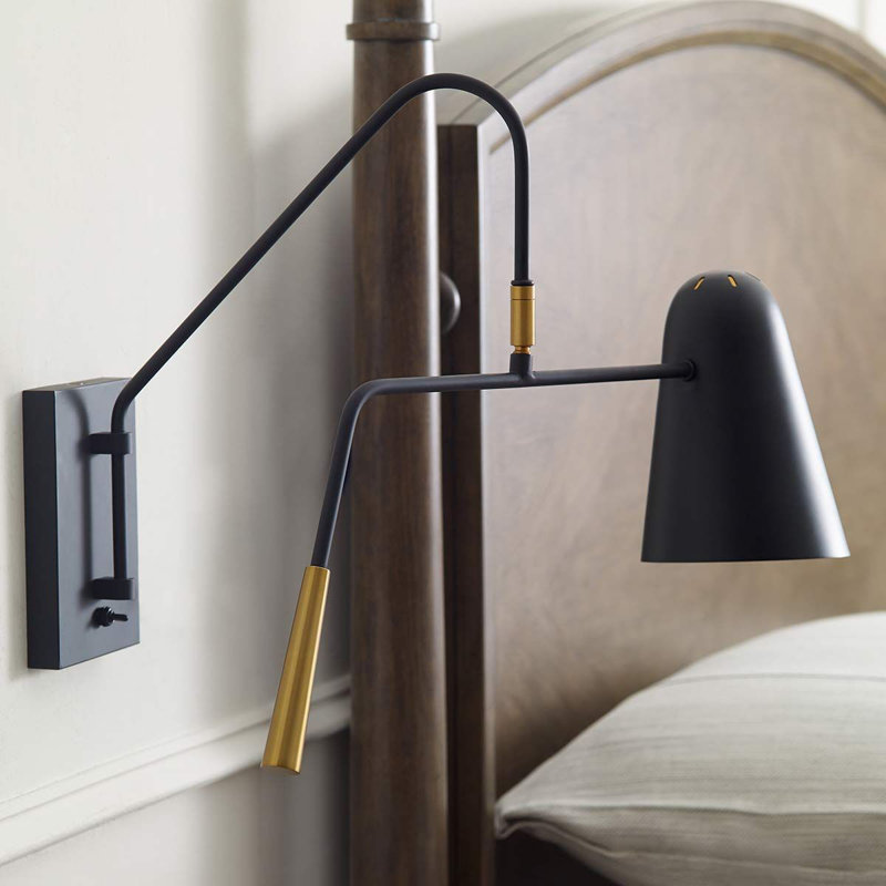 Gianluca Steel Armed Sconce