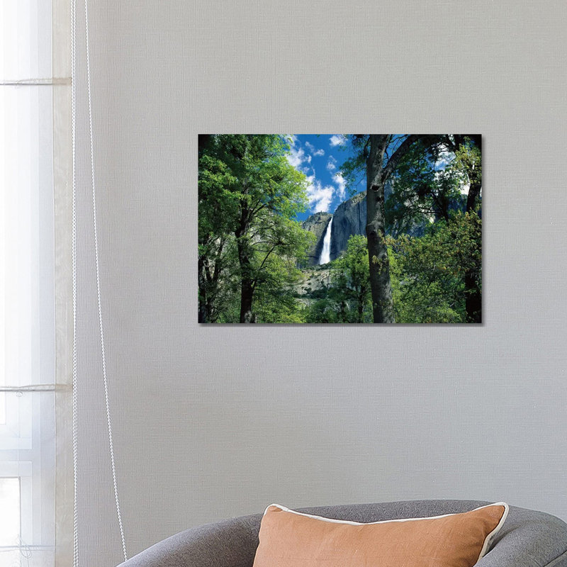 Bridal Veil Falls Tumble 620 Feet to the Valley Floor 1 Piece Wrapped Canvas Wall Art, 66.04 cm H x 45.72 cm W x 1.91 cm D