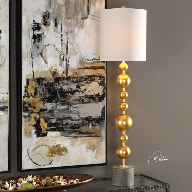 Vanderhoff Metal Buffet Lamp
