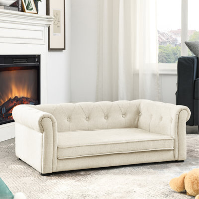 Grand lit confortable pour animaux de compagnie
