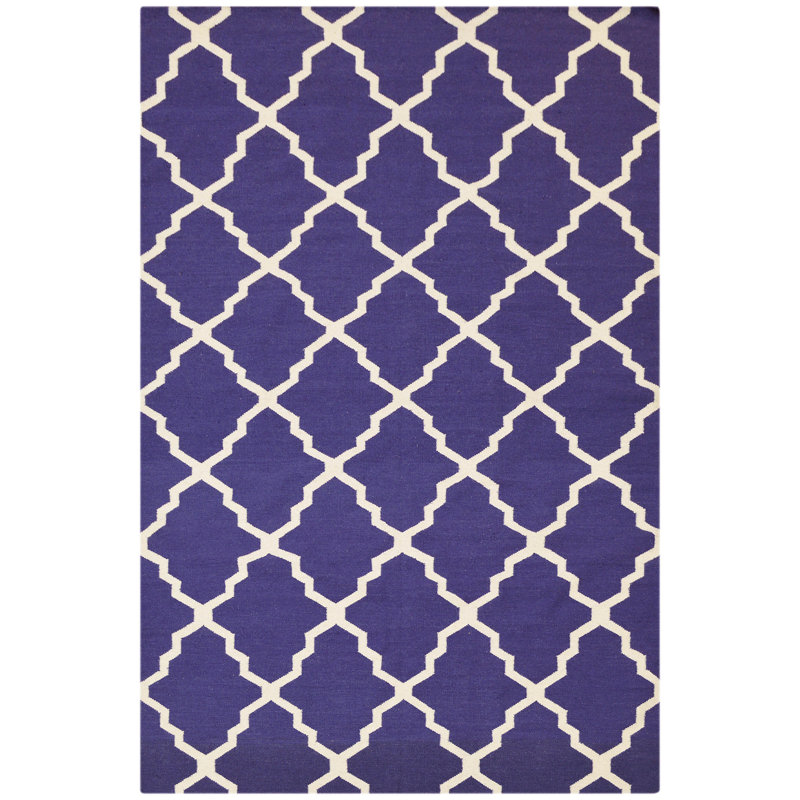 Jasmina Geometric Wool Hand Woven Area Rug, Rectangle 160 x 230cm