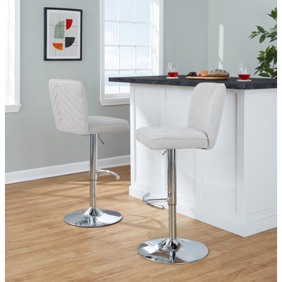 Henry Adjustable Barstool - Set Of 2