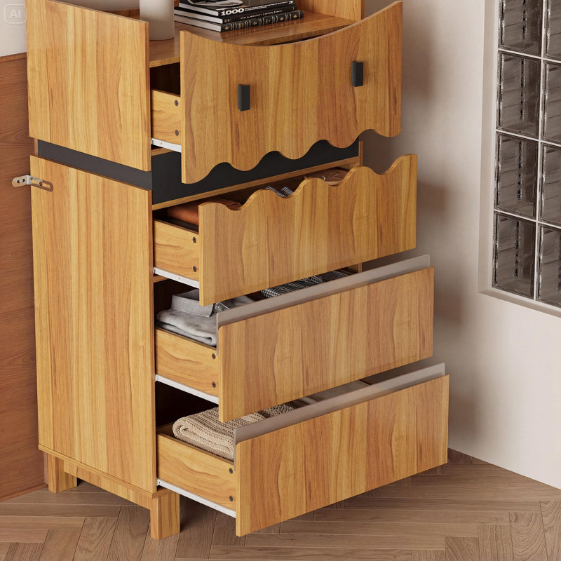 Commode 4 tiroirs 43,3 po H