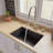26.75'' L Single Bowl Fireclay Kitchen Sink-55799699