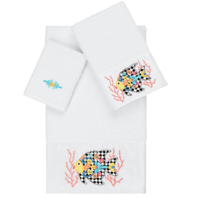 FELIZ 3 Piece Turkish Cotton Towel Set