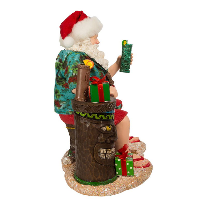 Père Noël Fabrich Tiki Beach