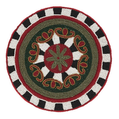 Reine Design Glass No Pattern Round Placemat