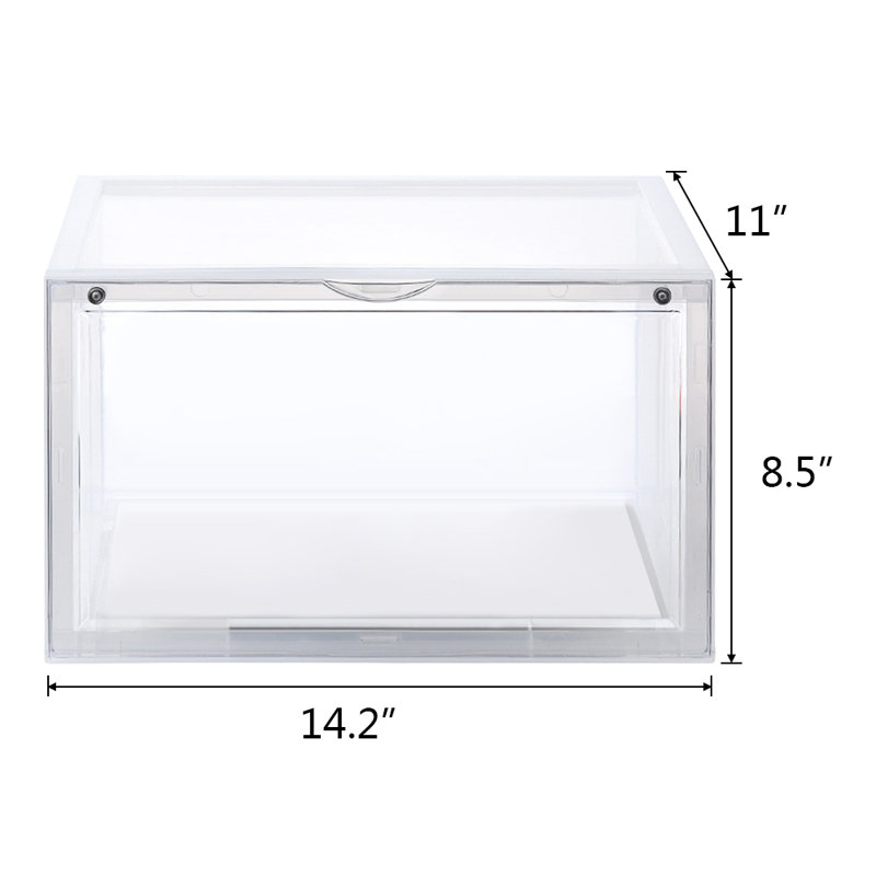1 boîte de rangement pour chaussures, Blanc