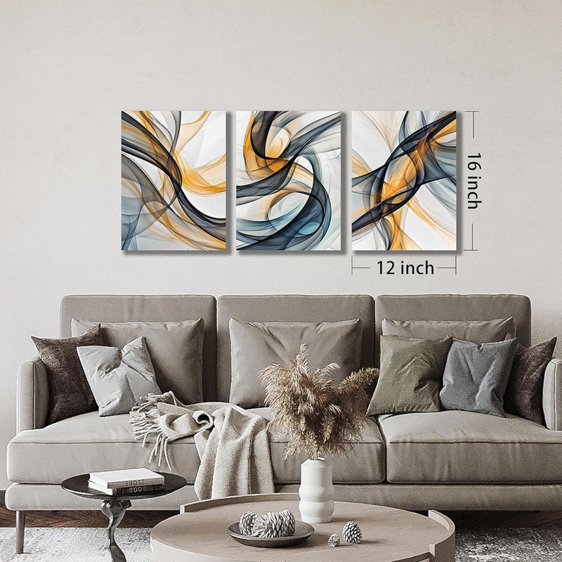 3 Piece Wrapped Canvas Print