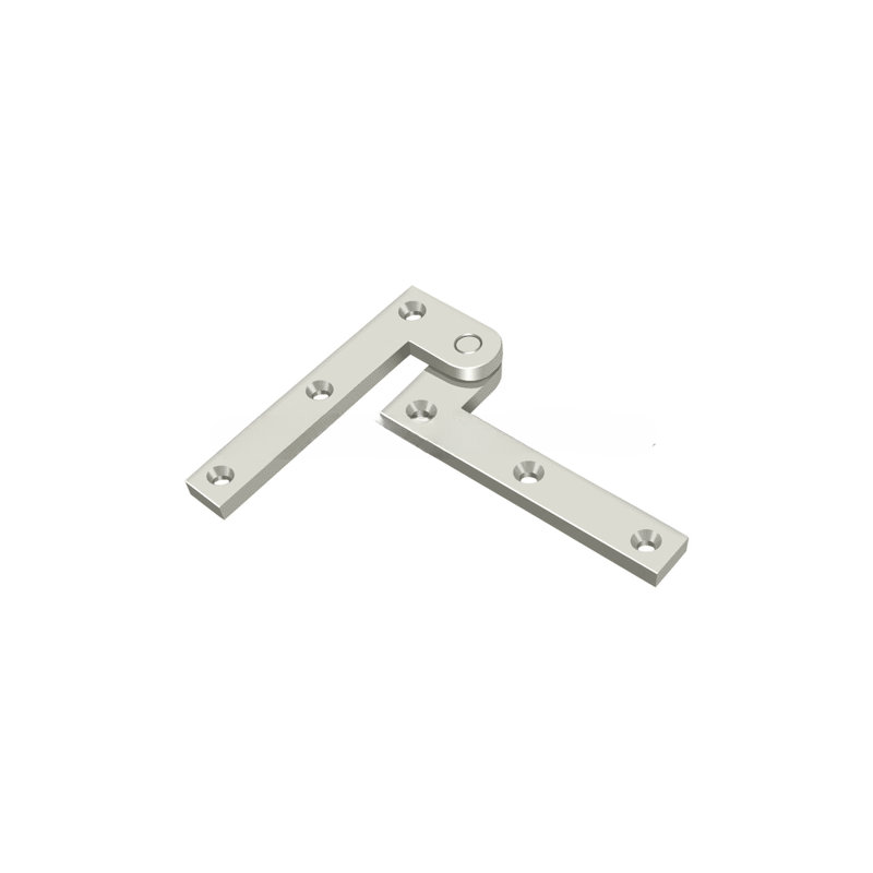 Hinge, Polished Nickel